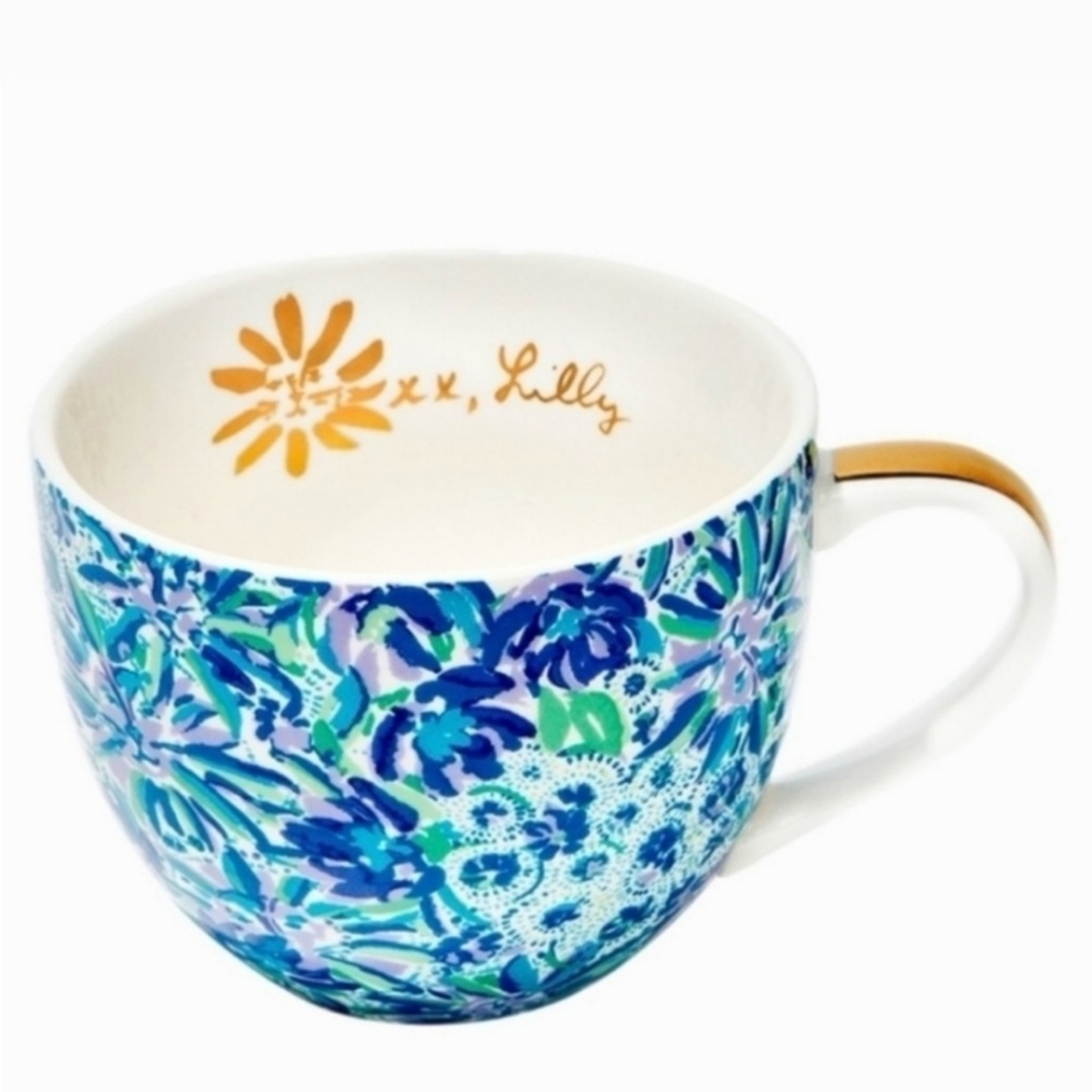Lilly Pulitzer Dining Lilly Pulitzer Ceramic Mugs Set Of 2